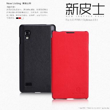 เคส LG Optimus L9 (Nillkin Classic Flip) แถมฟิลม์กันรอยเต็มจอ